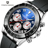 Top Brand PAGANI nuovo Design orologi da uomo orologio da polso al quarzo zaffiro cronografo impermeabile in acciaio inossidabile Reloj Hombr