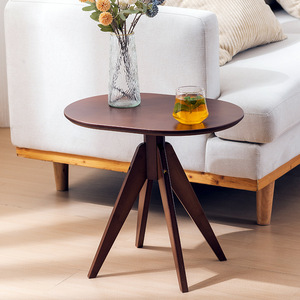 Tavolino Laterale Mini di Lusso Leggero, Tavolino da Caffè Moderno Creativo a Forma di C, Piccolo <span class=keywords><strong>Tavolo</strong></span> in <span class=keywords><strong>Legno</strong></span> per Soggiorno - Product Image 2