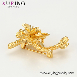 A00538424 xuping 気品漂うレディース高級コサージュ 大きな花柄ドレス 女性用24Kゴールドショールバックル ファッションブローチ - Product Image 3
