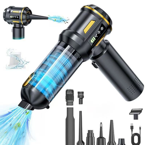 Aspiradora de Mano Inalámbrica, 14000 Pa de Succión Potente, Luz LED, 3 en 1, Portátil, Recargable, Carga Tipo C, Aspiradora para Auto Z4 Clase <span class=keywords><strong>E</strong></span> - Product Image 4