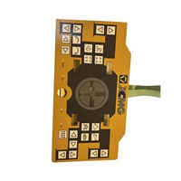 Clavier à membrane HP058-ZX pour panneau de commande de grue XG, bouton de jambe de support, film de protection