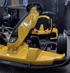 Segway Ninebot Electric <span class=keywords><strong>Lamborghini</strong></span> Style Pedal <span class=keywords><strong>Go</strong></span> <span class=keywords><strong>Kart</strong></span> Coche de carreras al aire libre para niños y adultos - Product Image 5