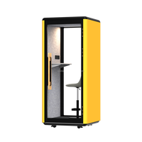 Cabine insonorisée moderne Comine 2026, petite taille, pour bureau, bâtiment préfabriqué, maison modulaire