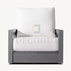 デコアウト全天候型モダンデザインパティオ家具セット屋外ソファセット屋外ガーデンアルミフレームホテルパティオソファ - Product Image 2