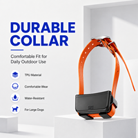 Collar de Rastreo GPS GLONASS 2G Resistente al Agua, Larga Duración de Batería, Localizador en Tiempo Real, Geo Cercas, Historial de Rutas, Correa de TPU Resistente, PC