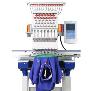 Máquina de Coser y Bordar Industrial Computarizada de Una Cabeza con 12/15 Agujas - Product Image 2