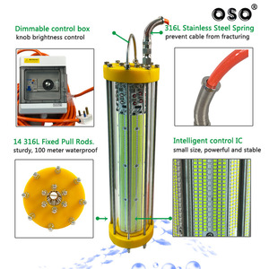 Luces <span class=keywords><strong>de</strong></span> Pesca Submarinas Atenuables <span class=keywords><strong>de</strong></span> 5000W, <span class=keywords><strong>Luz</strong></span> Verde para Aguas Profundas, Lámpara LED para Pesca <span class=keywords><strong>de</strong></span> Calamar, <span class=keywords><strong>Luz</strong></span> para Cría <span class=keywords><strong>de</strong></span> Salmón, Luces <span class=keywords><strong>de</strong></span> Pesca a Prueba <span class=keywords><strong>de</strong></span> Agua - Product Image 3