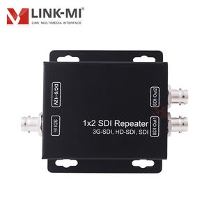 Divisor profesional de 1x4 3G-SDI, extracción de Audio, transmisión de 120m para señal <span class=keywords><strong>HD</strong></span>/3G-SDI, construcción de Metal - Product Image 1