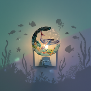 Lampe <span class=keywords><strong>de</strong></span> <span class=keywords><strong>nuit</strong></span> acrylique à thème océanique GL-JY, lumière froide blanche incandescente avec interrupteur marche/arrêt pour chambre à coucher, salle <span class=keywords><strong>de</strong></span> bain, couloir, décoration <span class=keywords><strong>de</strong></span> la maison - Product Image 1