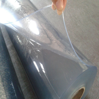 Feuille de PVC souple à prix avantageux, 100, 200, 250 microns, film PVC transparent