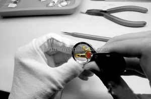 G54983ต่างหูทองคำแท้22K แบบกำหนดเองเครื่องประดับเงินสเตอร์ลิง22K/18K/14K/925สำหรับเป็นของขวัญ - Product Image 3