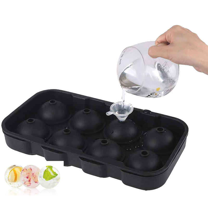 8 hoyos de hockey sobre hielo con embudo