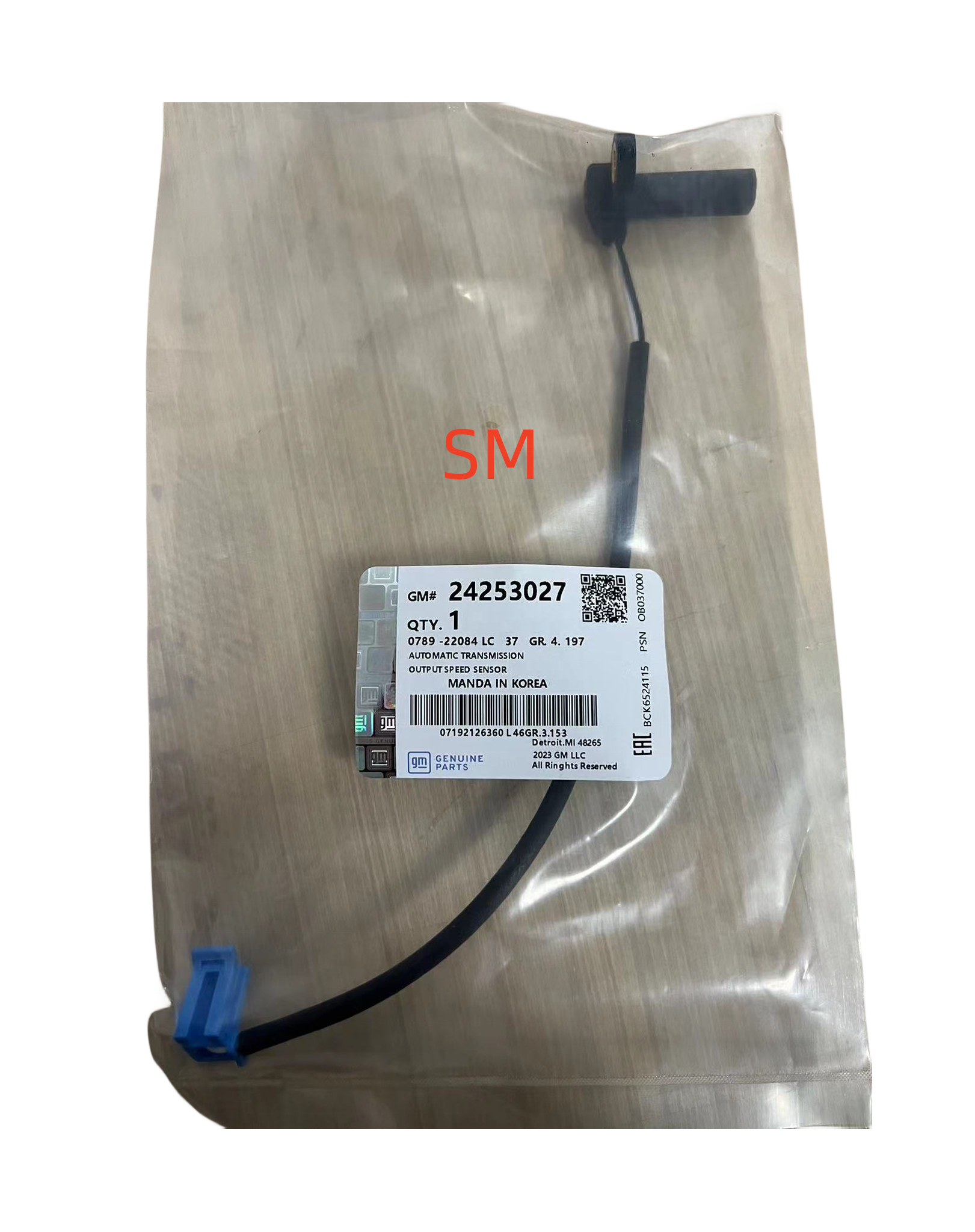 Auto Parts - 24253028 Automatic Transmission Sensor for