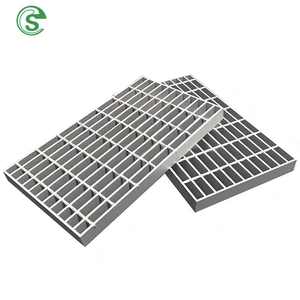 산업 플랫폼 산책로를 위한 헤비 듀티 30mm 40mm 5mm 로드 바 용접 강철 격자 - Product Image 4