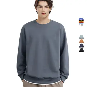 Ensemble sweat-shirt et jogging en coton vierge pour hommes Sweat à capuche unisexe surdimensionné de haute qualité délavé à l'acide