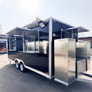 Camión de Comida Vegano Totalmente Equipado para Hamburguesas de Vegetales, Cocina Móvil Comercial, Remolque de Catering para Eventos de Bienestar - Product Image 3