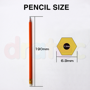 Usine OEM Jaune # 2 crayons en bois jaunes standard de 7,5 pouces avec pointe effaçable <span class=keywords><strong>pour</strong></span> les étudiants, <span class=keywords><strong>pour</strong></span> le dessin et l'esquisse - Product Image 6