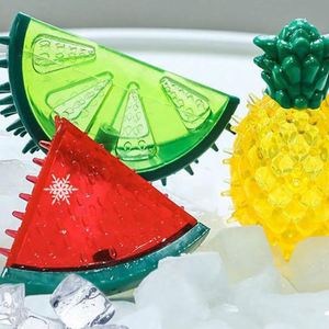Nouveau Design été congelé ananas grinçant chien refroidissement freezable jouets à mâcher dentition grinçant Tpr chien mâcher nettoyage à - Product Image 2
