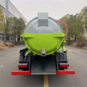 Best Value Dongfeng 4X2 4000 Liters Vacuum Tanker Truck for Sewer Waste Collection - Product Image 5
