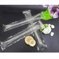 Prix usine – Emballage transparent thermorétractable en PP imprimé par gravure pour sucettes glacées, étanche à l'humidité avec fermeture éclair pour glaces et bâtonnets glacés