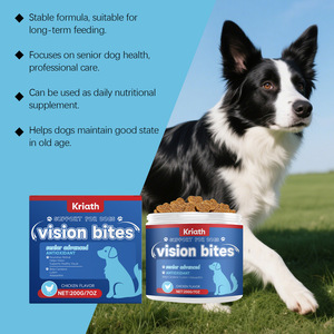 Suplemento <span class=keywords><strong>para</strong></span> la Salud Ocular de <span class=keywords><strong>Perros</strong></span> <span class=keywords><strong>Mayores</strong></span>, Gránulos Suaves con Antioxidantes <span class=keywords><strong>para</strong></span> el Cuidado de los Ojos, Marca OEM Vision Support Bites - Product Image 1