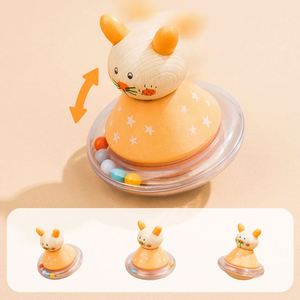 Juguetes de Madera Ecológicos para Bebés Recién Nacidos, Niños y Niñas, Juguete de Equilibrio para el Tiempo Boca Abajo - Product Image 3