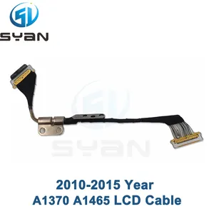 Asli digunakan untuk Macbook Air 11 "A1370 A1465 LCD LED LVDs tampilan layar kabel dengan kiri engsel 2010 2011 2012 2013 2014 2015 Tahun