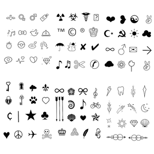 Set di Tatuaggi Temporanei Semi-Permanenti Impermeabili e Resistenti al Sudore, Durata 2 Settimane, Tatuaggi Realistici a Base di Erbe Anti-Frizione per Braccia - Product Image 1