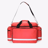 Échantillon Gratuit - Trousse Médicale Tactique d'Urgence Rouge de Luxe en EVA, Personnalisable OEM/ODM, Meilleure Vente