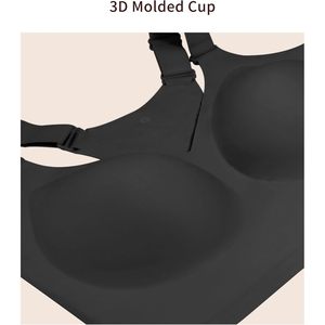 Women Wireless Everyday Bra Racerback Seamless Push Up Padded Full Coverage Comfortable Bralette - Product Image 6