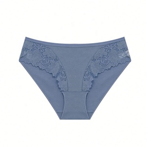 Nouveauté, vente en gros, culottes pour femmes en coton à 95%, <span class=keywords><strong>sous</strong></span>-vêtements <span class=keywords><strong>sexy</strong></span> avec dentelle, noir, bikinis pour jeunes filles, culottes brésiliennes - Product Image 6