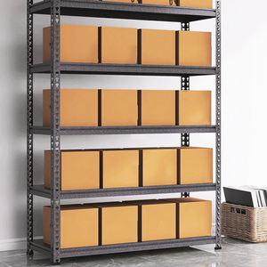 ג 'יגונג 4-ברמה מפולת פלדה מדפים מדף-לבן/שחור בחופשיות הגנה בפני קורוזיה שכבות להתאמה אישית מרוקים - Product Image 5