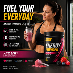Poudre énergisante pour adultes, améliore les performances sportives, développe les muscles, fournit une énergie durable, créatine - Product Image 5