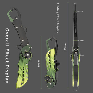 Pinza da pesca multifunzionale in acciaio inossidabile regalo da pescatore forbici autobloccanti pinza per pesci pinza per la rimozione del gancio pinze da pesca - Product Image 4