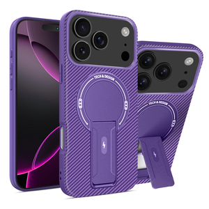 Étui de téléphone magnétique avec support, motif en fibre de carbone, pour <span class=keywords><strong>Huawei</strong></span> Pura 80 70 Pro+/80 70 Ultra/Mate70 Pro, <span class=keywords><strong>coque</strong></span> de luxe - Product Image 1