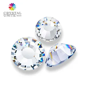 Lead Free Quality U2038 Artificial Crystal K9 Glass Flat Back Hot Fix Rhinestone Heat Transfer Strass Beads