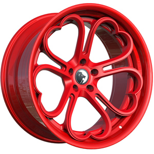 Rueda de Aleación de Aluminio 6061-T6 Personalizada en Forma de Corazón de 18/19/20 Pulgadas 5X112 5X114.3, Servicio DDP para Audi A4L A5 ATS-L Golf C260 <span class=keywords><strong>Beetle</strong></span> - Product Image 2