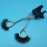 Vente en gros 7D 12-22mm moelleux fausse soie cils luxe 100% vrais cils de vison style naturel 3D vendeur en vrac cils