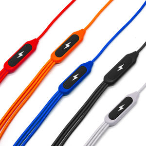 للبيع بالجملة كابل شاحن خفيف M مضفر LED ، سلك شاحن هاتف مضاء لأندرويد مايكرو يو إس بي ، لـ - Product Image 5