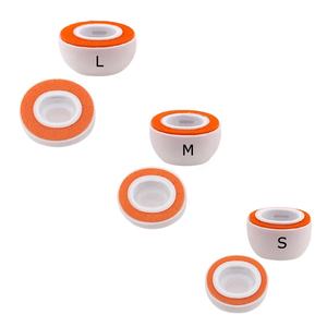 Embouts d'oreille en mousse orange pour Airpods Pro3, housse en silicone, <span class=keywords><strong>embout</strong></span> d'oreille en mousse à mémoire de forme, <span class=keywords><strong>embout</strong></span> d'oreille en mousse à rebond lent - Product Image 1