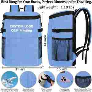 Insulated <b>Cooler</b> Backpack Large Capacity Waterproof Lunch Bag Thick Thermal Double Shoulder Ice <b>Pack</b> with Leak-Proof Liner - Product Image 2