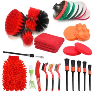 Chenille Microfiber Aluminum Alloy Long Handle Car Wash Brush Mop