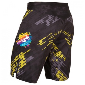 Shorts de boxe MMA pour hommes Custom Formula1 Industries FI-16020 - Spandex/Polyester Unisexe Adulte - Product Image 3