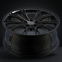 Rines Deportivos de Aleación Forjada Jazz Fit para Swift Polo Vios JDM 4x100 de 15 Pulgadas 7J, Acabado Negro, Nuevos, Repuesto para Autos de Pasajeros