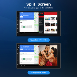 Lecteur multimédia vidéo à écran tactile de qualité supérieure aux prix les plus avantageux, Android 14, 2 Din universel, autoradio stéréo 7 pouces, Bluetooth - Product Image 3