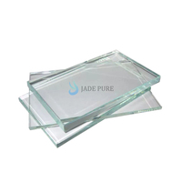 Verre trempé de sécurité 4mm-10mm, verre de construction plat ou courbé sur mesure pour cloisons et fenêtres