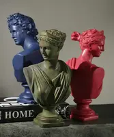수지 그리스 신화 화이트 인간의 데이비드 금성 아폴로 다이애나 천사 흉상 가게 학교 장식 교육 조각 동상 입상 장난감