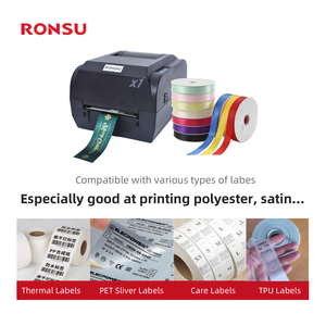 Double-row Gift Satin <strong>Ribbon</strong> <strong>Printer</strong> Machine Multi-function Desktop High-speed Label <strong>Printer</strong> Sticker Machine - Product Image 5