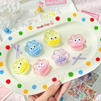 Mainan Squishy Cakar Kucing Mini, Gantungan Tas Lucu, Mainan Pereda Stres, 24pcs Dikemas dalam Kotak Warna, Mainan Fidget Squeeze