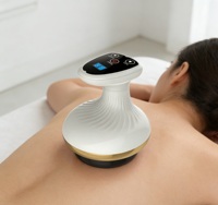 Appareil de massage électrique portable pour femme, ventouses à vide et Gua Sha, pour le corps entier